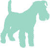 dog silhouette icon